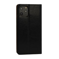 Samsung Galaxy A50 maciņš Leather Book, melns cena un informācija | Telefonu vāciņi, maciņi | 220.lv