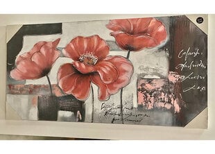 Картина ручной работы Floral Brown цена и информация | Картины | 220.lv