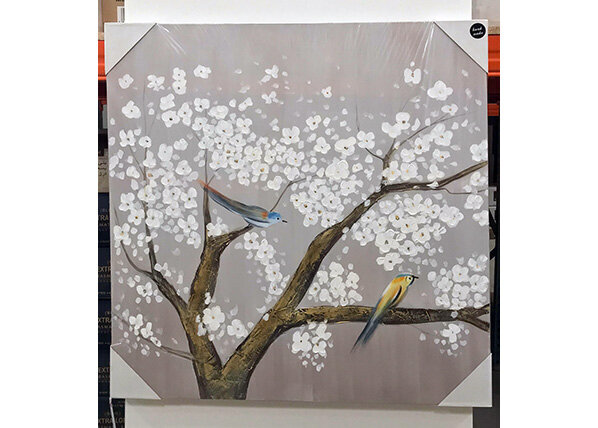 Glezna roku darbs Bird on the Tree cena un informācija | Gleznas | 220.lv