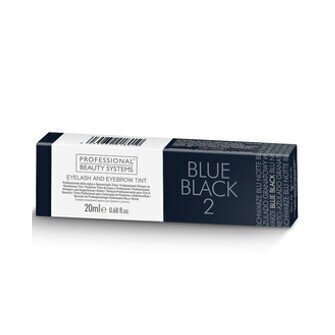 Uzacu un skropstu krāsa Professional Beauty Systems, melna-zila, 20 ml цена и информация | Uzacu krāsas, zīmuļi | 220.lv