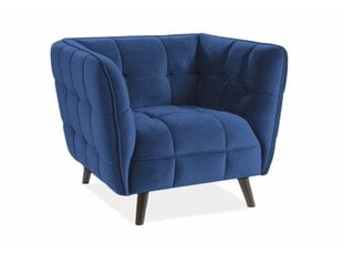 Krēsls Signal Meble Castello 1, tumši zils цена и информация | Кресла в гостиную | 220.lv