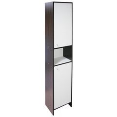 Универсальный напольный шкафчик 3007 C30, белый/коричневый цена и информация | Шкафчики для ванной | 220.lv