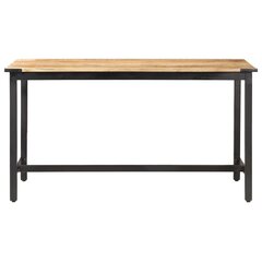 Обеденный стол vidaXL, 140x70x76см, коричневый цена и информация | Кухонные и обеденные столы | 220.lv