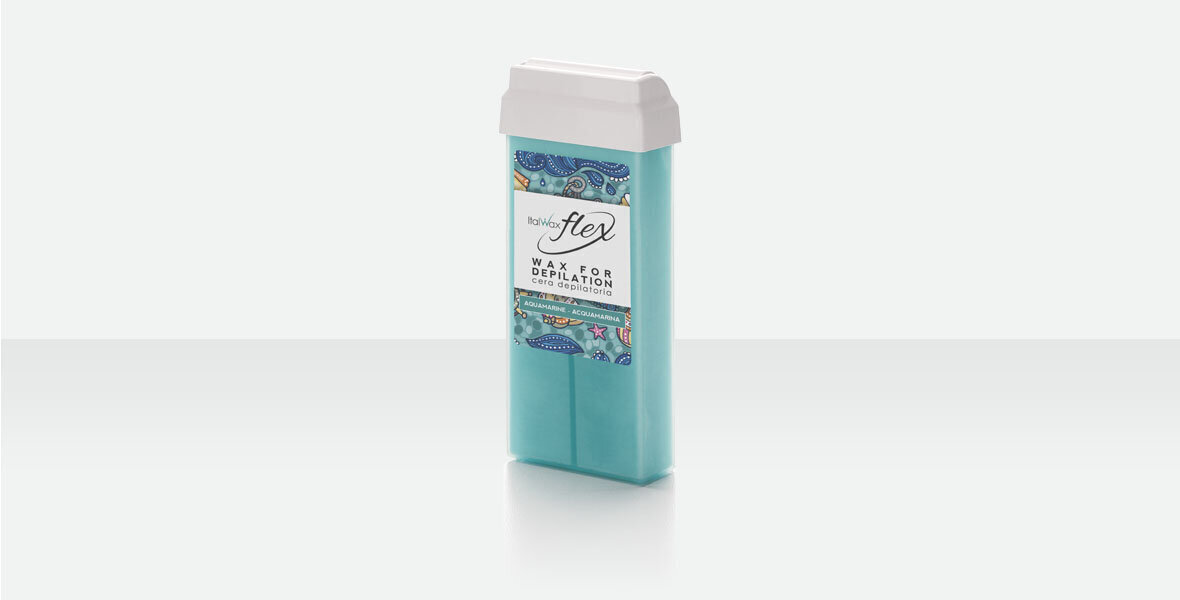 Italwax Flex mīkstais vasks, Aquamarine, 100 ml цена и информация | Depilācijas līdzekļi, vaksācijas piederumi | 220.lv