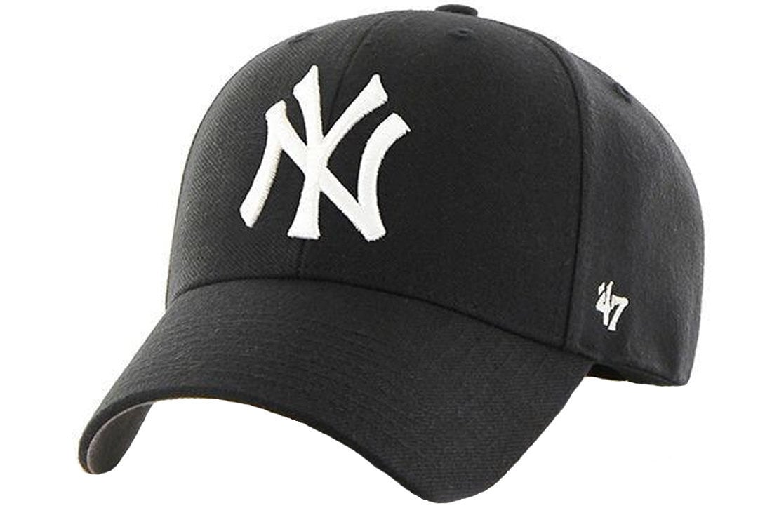 Cepure ar snīpi vīriešiem New York Yankees, melna cena un informācija | Vīriešu cepures, šalles, cimdi | 220.lv