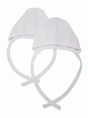 Zīdaiņu cepurītes, 2 gab. цена и информация | Шапки, перчатки, шарфики для новорожденных | 220.lv
