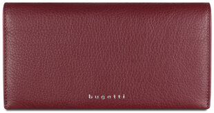 Sieviešu ādas maks Bugatti, sarkans cena un informācija | Sieviešu maki, karšu maki | 220.lv