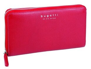 Женская  кожаный кошелек Bugatti Linda  kрасный  49367816 цена и информация | Женские кошельки, держатели для карточек | 220.lv