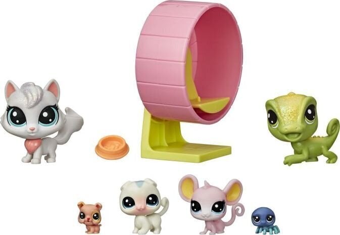 Figūriņu komplekts Spēļu namiņš Hasbro Littlest Pet Shop cena un informācija | Rotaļlietas meitenēm | 220.lv