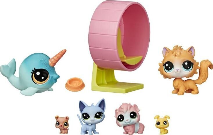 Figūriņu komplekts Spēļu namiņš Hasbro Littlest Pet Shop cena un informācija | Rotaļlietas meitenēm | 220.lv