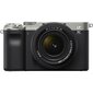 Sony A7C 28-60mm (Silver) | (ILCE-7CL/S) | (α7C) | (Alpha 7C) cena un informācija | Digitālās fotokameras | 220.lv