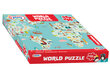 Puzle Grafix Pasaule (World), 96 d. cena un informācija | Puzles, 3D puzles | 220.lv