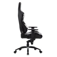 Spēļu krēsls L33T Gaming Elite V4, melns/balts цена и информация | Офисные кресла | 220.lv