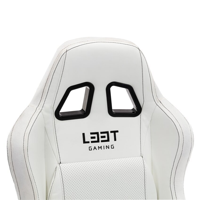 Spēļu krēsls L33T Gaming E-Sport Pro Comfort, balts cena un informācija | Biroja krēsli | 220.lv