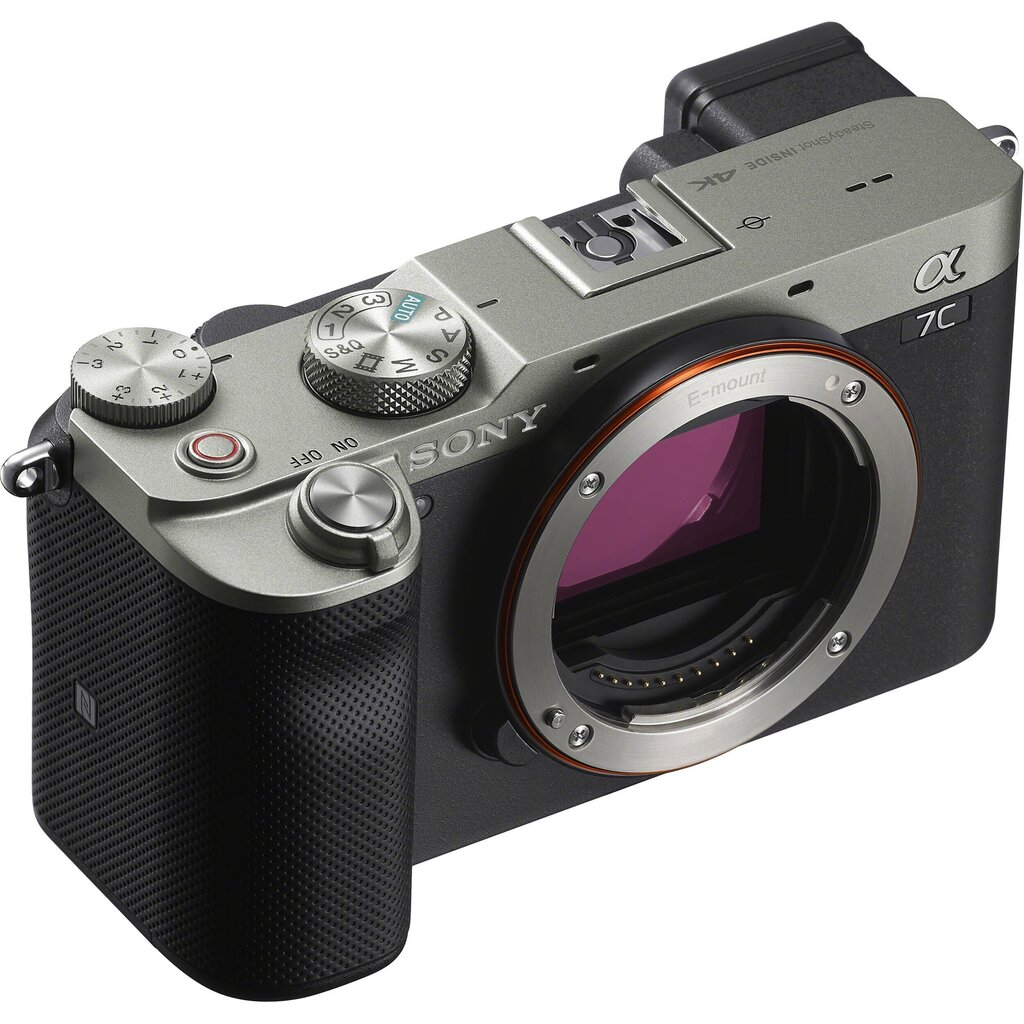 Sony A7C Body (Silver) | (ILCE-7C/S) | (α7C) | (Alpha 7C) цена и информация | Digitālās fotokameras | 220.lv