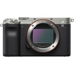 Sony A7C Body (Silver) | (ILCE-7C/S) | (α7C) | (Alpha 7C) цена и информация | Цифровые фотоаппараты | 220.lv