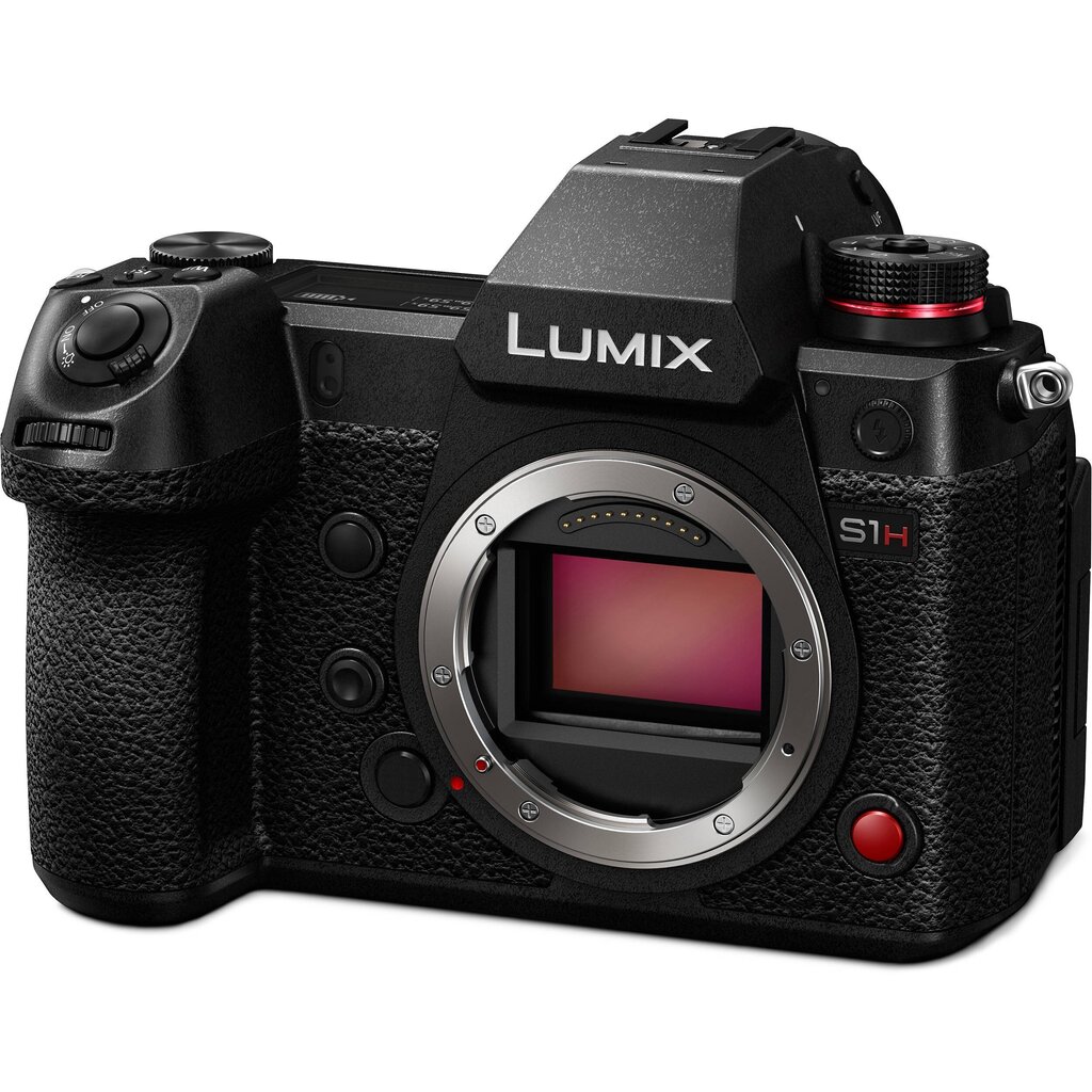 Panasonic Lumix DC-S1H Body, black cena un informācija | Digitālās fotokameras | 220.lv