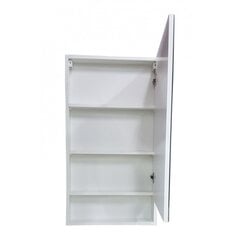 Подвесной шкафчик с зеркалом 05003 E50, белый цена и информация | Шкафчики для ванной | 220.lv