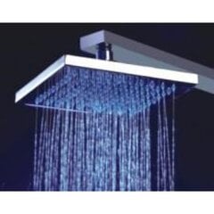 Dušas galva 34608 ar LED apgaismojumu ar 35cm snīpi (turētāju) cena un informācija | Aksesuāri jaucējkrāniem un dušai | 220.lv