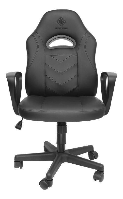 Spēļu krēsls bērniem Deltaco Gaming DC110, melns цена и информация | Biroja krēsli | 220.lv