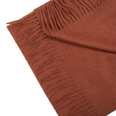 Шарф коричневого цвета из шерсти альпака Alpaca цена и информация | Женские шарфы, платки | 220.lv