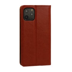 Чехол Leather Book для Samsung Galaxy S20 Ultra, коричневый цена и информация | Чехлы для телефонов | 220.lv