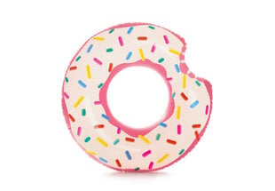 Peldēšanas riņķis Intex Rainbow Donut, 94 cm cena un informācija | Piepūšamās rotaļlietas un pludmales preces | 220.lv