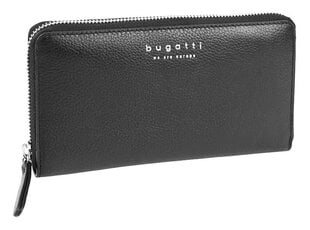 Женская  кожаный кошелек Bugatti Linda  черный  49367801 цена и информация | Женские кошельки, держатели для карточек | 220.lv