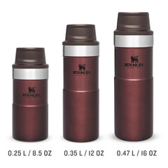 Termokrūze The Trigger-Action Travel Mug Classic 0,25L sarkana cena un informācija | Termosi, termokrūzes | 220.lv