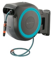 Настенная автоматическая катушка для шланга Gardena RollUp L цена и информация | Оборудование для полива | 220.lv