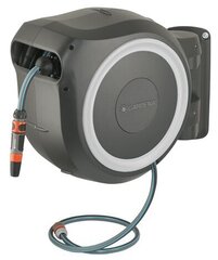 Настенная автоматическая катушка для шланга Gardena RollUp M/L цена и информация | Оборудование для полива | 220.lv