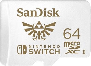 Sandisk (Western Digital) Micro SDXC 64GB (SDSQXAT-064G-GNCZN) cena un informācija | Atmiņas kartes mobilajiem telefoniem | 220.lv