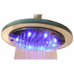 Dušas galva 34615 ar LED apgaismojumu ar 35cm snīpi (turētāju) цена и информация | Аксессуары для душа, смесителей | 220.lv