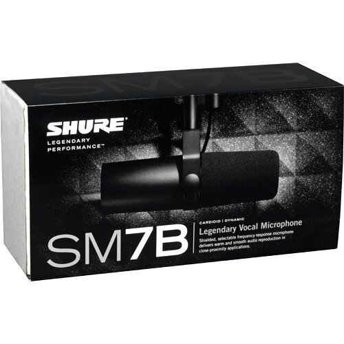 SHURE SM7B Studijas balss mikrofons цена и информация | Mikrofoni | 220.lv