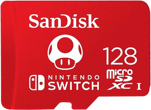 SanDisk microSDXC 128GB для Nintendo Switch цена и информация | Карты памяти для фотоаппаратов | 220.lv