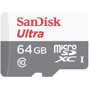 SanDisk Ultra Light microSDXC, 64GB cena un informācija | Atmiņas kartes fotokamerām | 220.lv