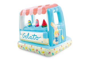 Piepūšamais baseins Intex Ice Cream Playhouse, 127x102x99 cm cena un informācija | Baseini | 220.lv