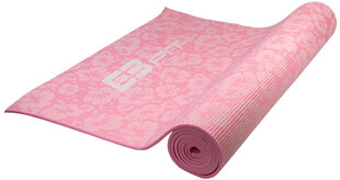 Jogas paklājiņš EB Fit 173x61x0,5 cm, rozā cena un informācija | Vingrošanas paklāji | 220.lv