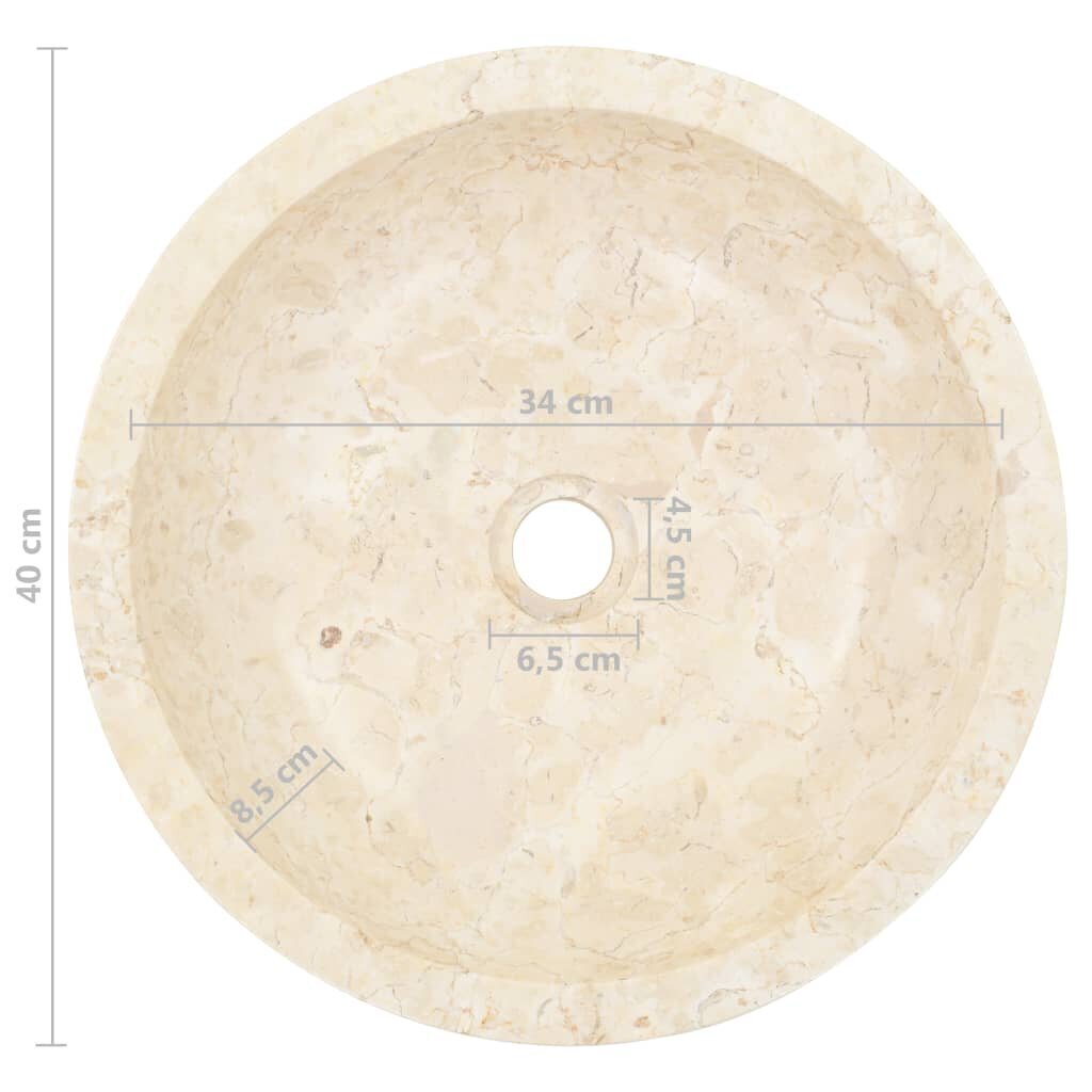 Izlietne 400x120, smilškrāsas cena un informācija | Izlietnes | 220.lv