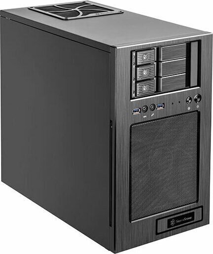 SilverStone SST-CS330B korpuss cena un informācija | Datoru korpusi | 220.lv