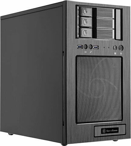 SilverStone SST-CS330B korpuss cena un informācija | Datoru korpusi | 220.lv