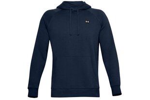 Vīriešu džemperis Under Armour Under Armour Rival Fleece Hoodie 1357092-408, zils cena un informācija | Vīriešu jakas | 220.lv