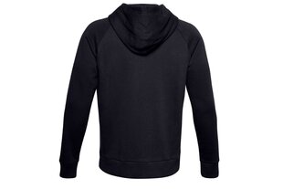 Vīriešu džemperis Under Armour Under Armour Rival Fleece FZ Hoodie 1357111-001, melns cena un informācija | Vīriešu jakas | 220.lv