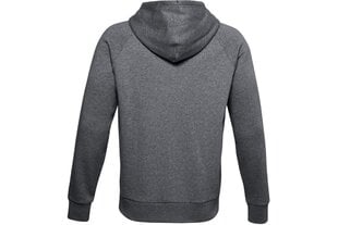 Džemperis vīriešiem Under Armour Under Armour Rival Fleece FZ Hoodie 1357111-012, pelēks cena un informācija | Vīriešu jakas | 220.lv