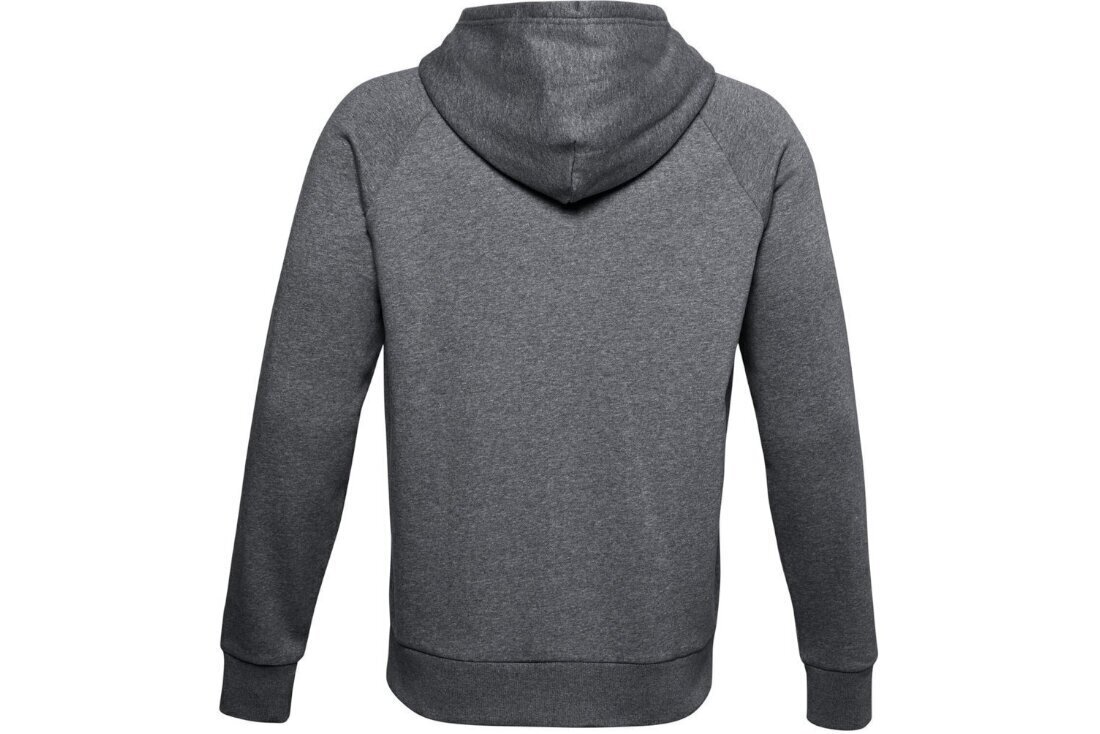 Džemperis vīriešiem Under Armour Under Armour Rival Fleece FZ Hoodie 1357111-012, pelēks cena un informācija | Vīriešu jakas | 220.lv