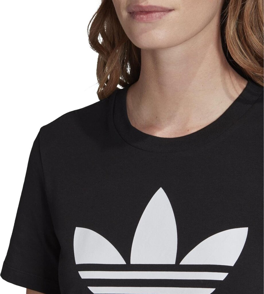 Krekls sievietēm Adidas Trefoil Tee Bl FM3311, melns цена и информация | T-krekli sievietēm | 220.lv