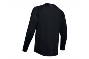Sporta krekls vīriešiem Under Armour Recover Longsleeve 1351573-001, melns cena un informācija | Sporta apģērbs vīriešiem | 220.lv