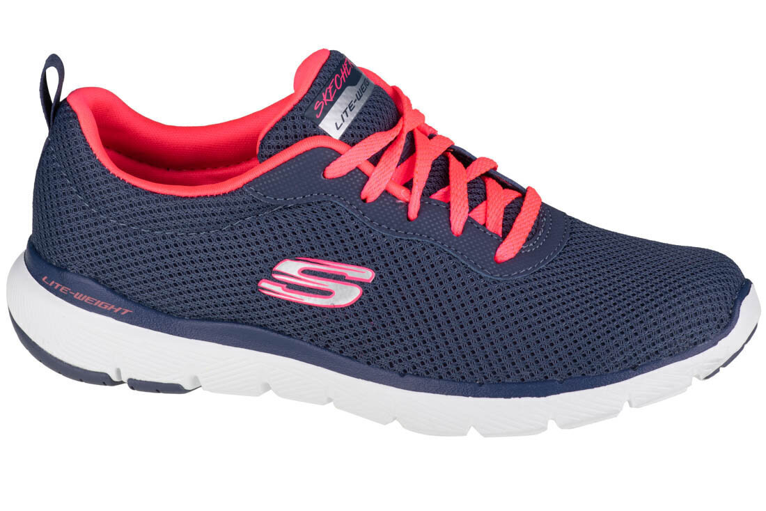 Kedas sievietēm Skechers Flex Appeal 3.0 13070-SLTP, zilas cena un informācija | Sporta apavi sievietēm | 220.lv