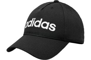 Cepure ar nagu vīriešiem Adidas daily cap DM6178, melna цена и информация | Мужские шарфы, шапки, перчатки | 220.lv