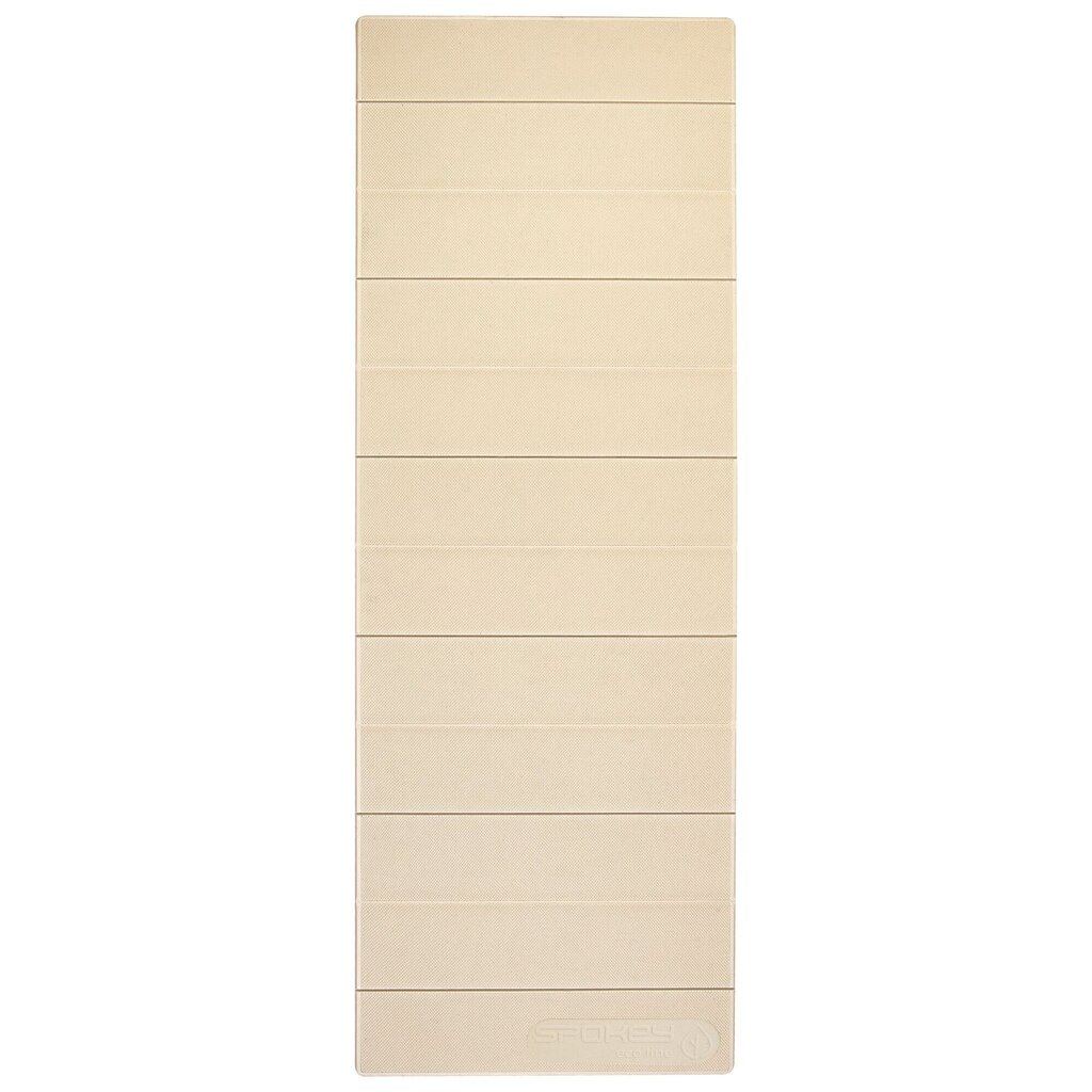 Sporta paklājiņš Spokey Lucy, 180x60x0,6 cm, smilškrāsas cena un informācija | Vingrošanas paklāji | 220.lv